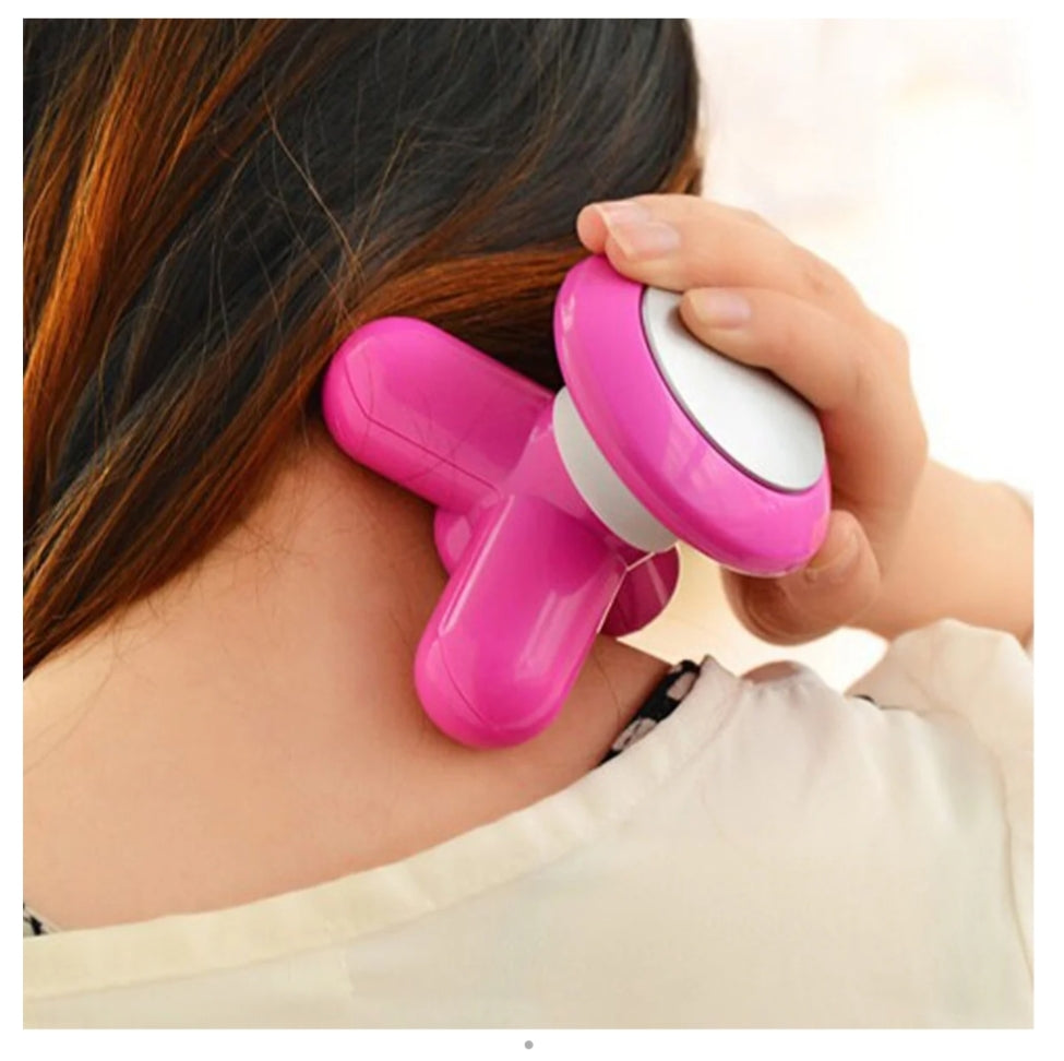 Mini Handheld Electric Massager – Portable Vibration Relaxation Device