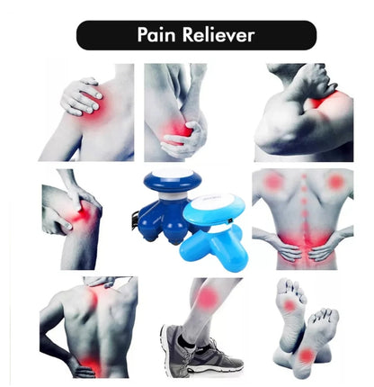 Mini Handheld Electric Massager – Portable Vibration Relaxation Device