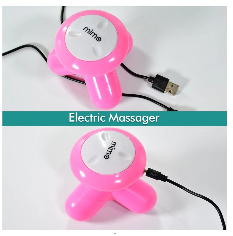 Mini Handheld Electric Massager – Portable Vibration Relaxation Device