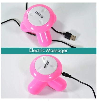 Mini Handheld Electric Massager – Portable Vibration Relaxation Device